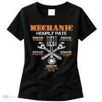 Funny Mechanic Hourly Rate Gif Labor Rates Women's T-Shirt thumb 0