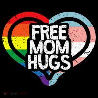 Free Mom Hugs Rainbow Pride Ornament thumb 1