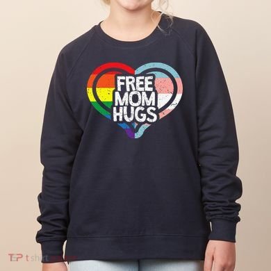 Free Mom Hugs Rainbow Pride Women's Sweatshirt