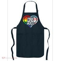 Free Mom Hugs Rainbow Pride Apron thumb 0