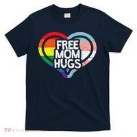 Free Mom Hugs Rainbow Pride T-Shirt thumb 0