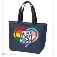 Free Mom Hugs Rainbow Pride Tote Bag thumb 3