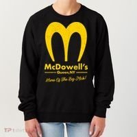 Funny McDowell's Home Of The Big Mick Women's Sweatshirt thumb 0