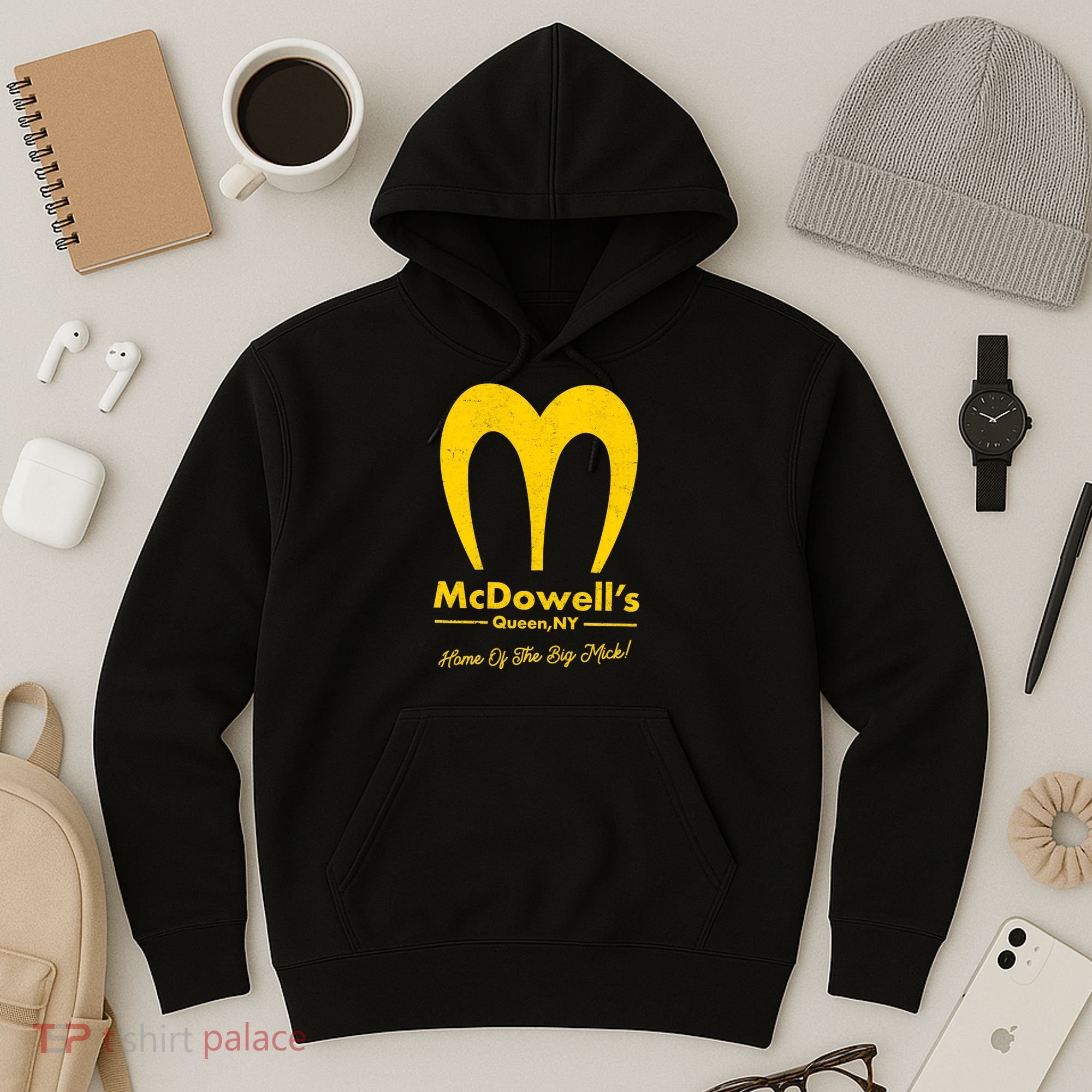 Funny McDowell's Home Of The Big Mick Hoodie