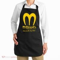 Funny McDowell's Home Of The Big Mick Apron thumb 2
