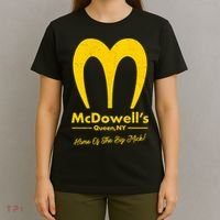 Funny McDowell's Home Of The Big Mick T-Shirt thumb 4
