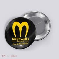 Funny McDowell's Home Of The Big Mick Button thumb 0