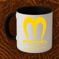 Funny McDowell's Home Of The Big Mick Coffee Mug thumb 2