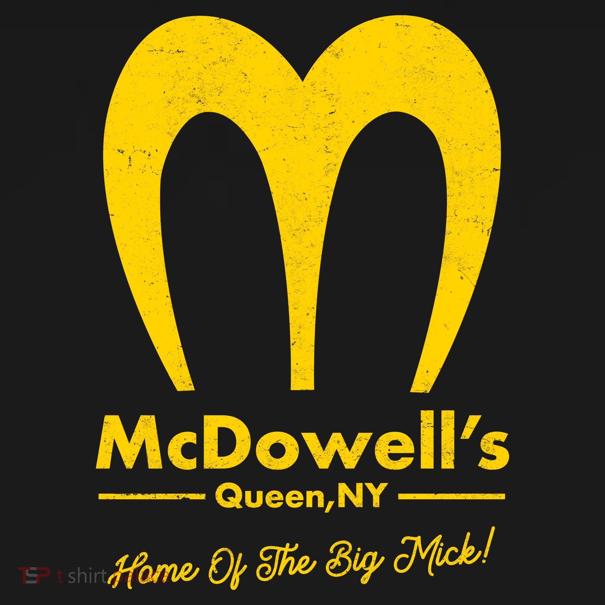 Funny McDowell's Home Of The Big Mick Women's Hoodie