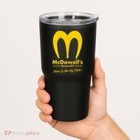 Funny McDowell's Home Of The Big Mick Tumbler thumb 2