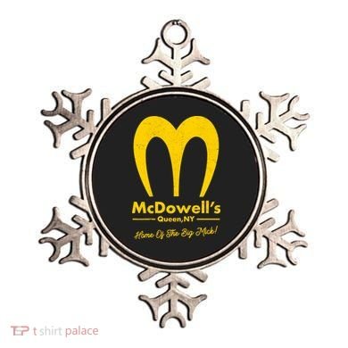 Funny McDowell's Home Of The Big Mick Ornament
