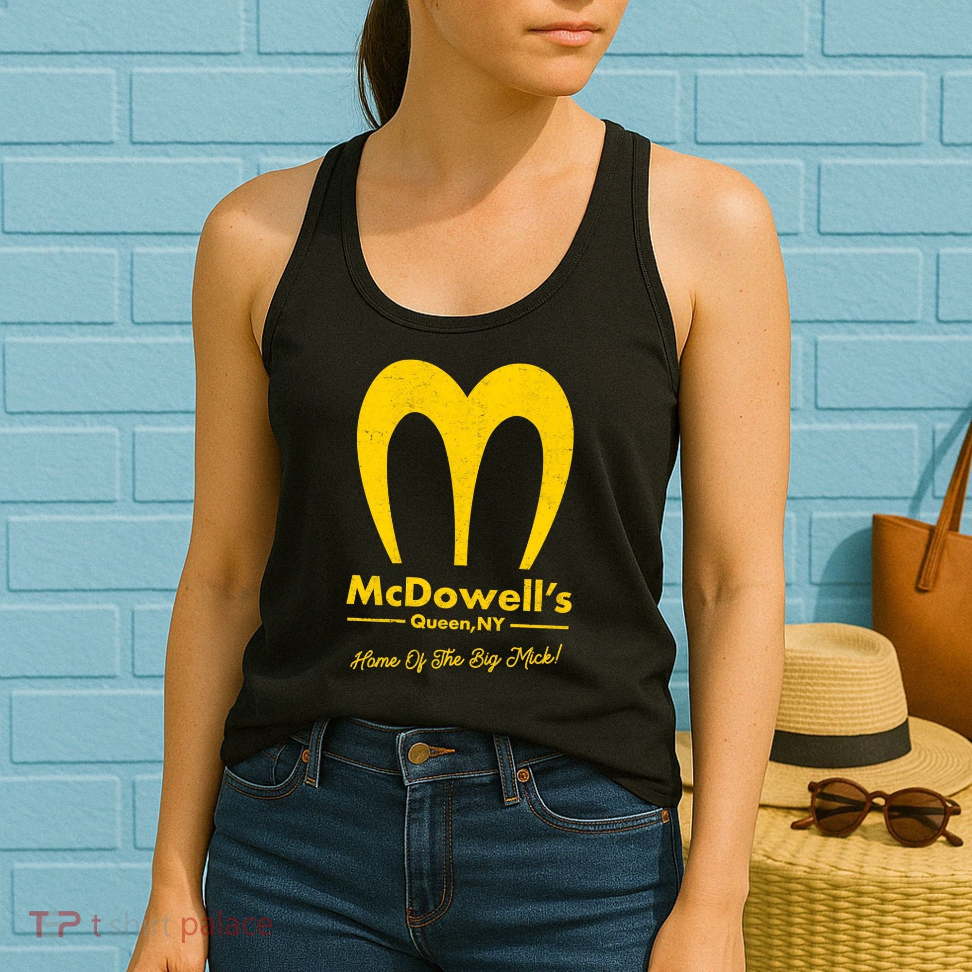 Funny McDowell's Home Of The Big Mick Women's Tank Top