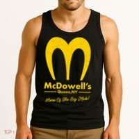 Funny McDowell's Home Of The Big Mick Tank Top thumb 3