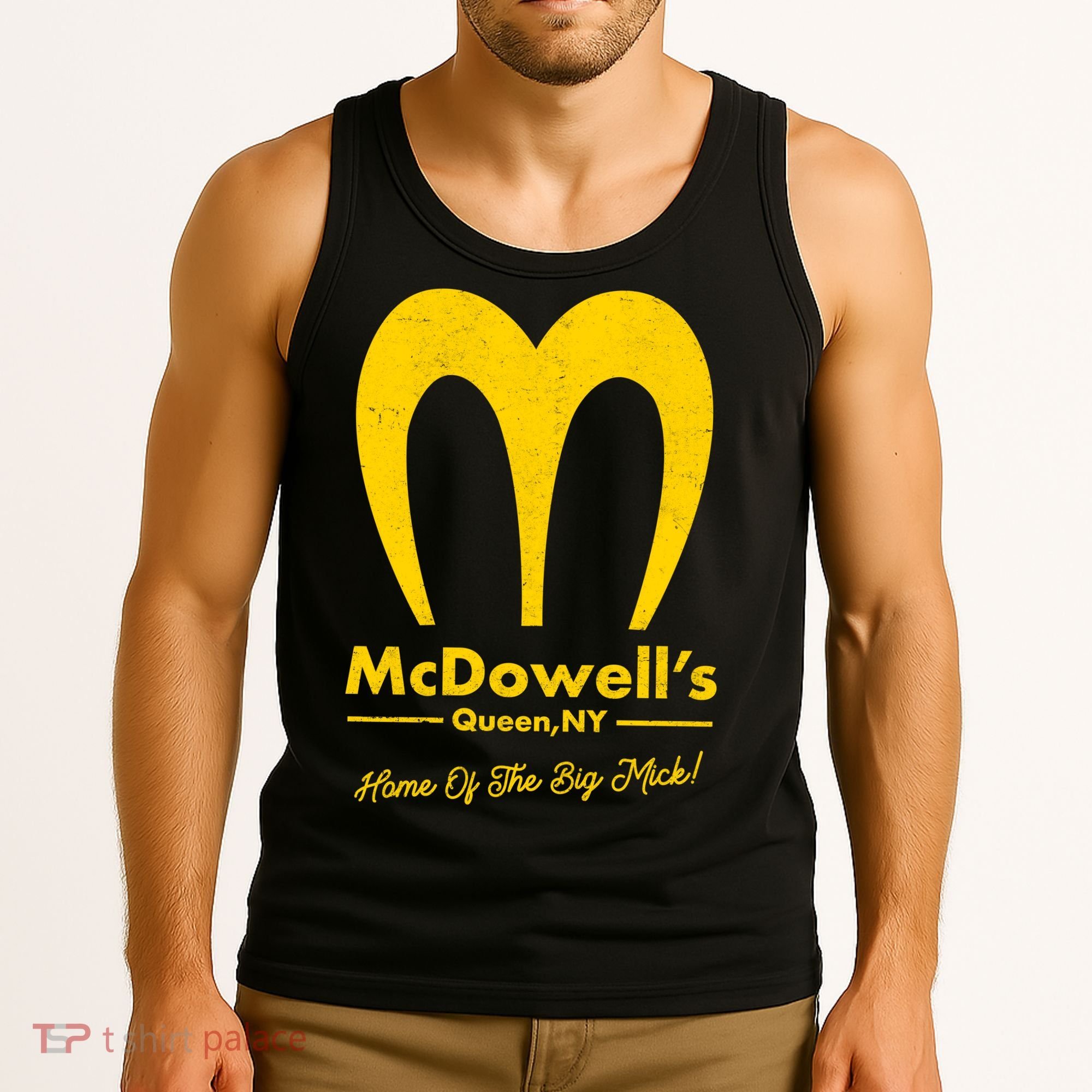 Funny McDowell's Home Of The Big Mick Tank Top