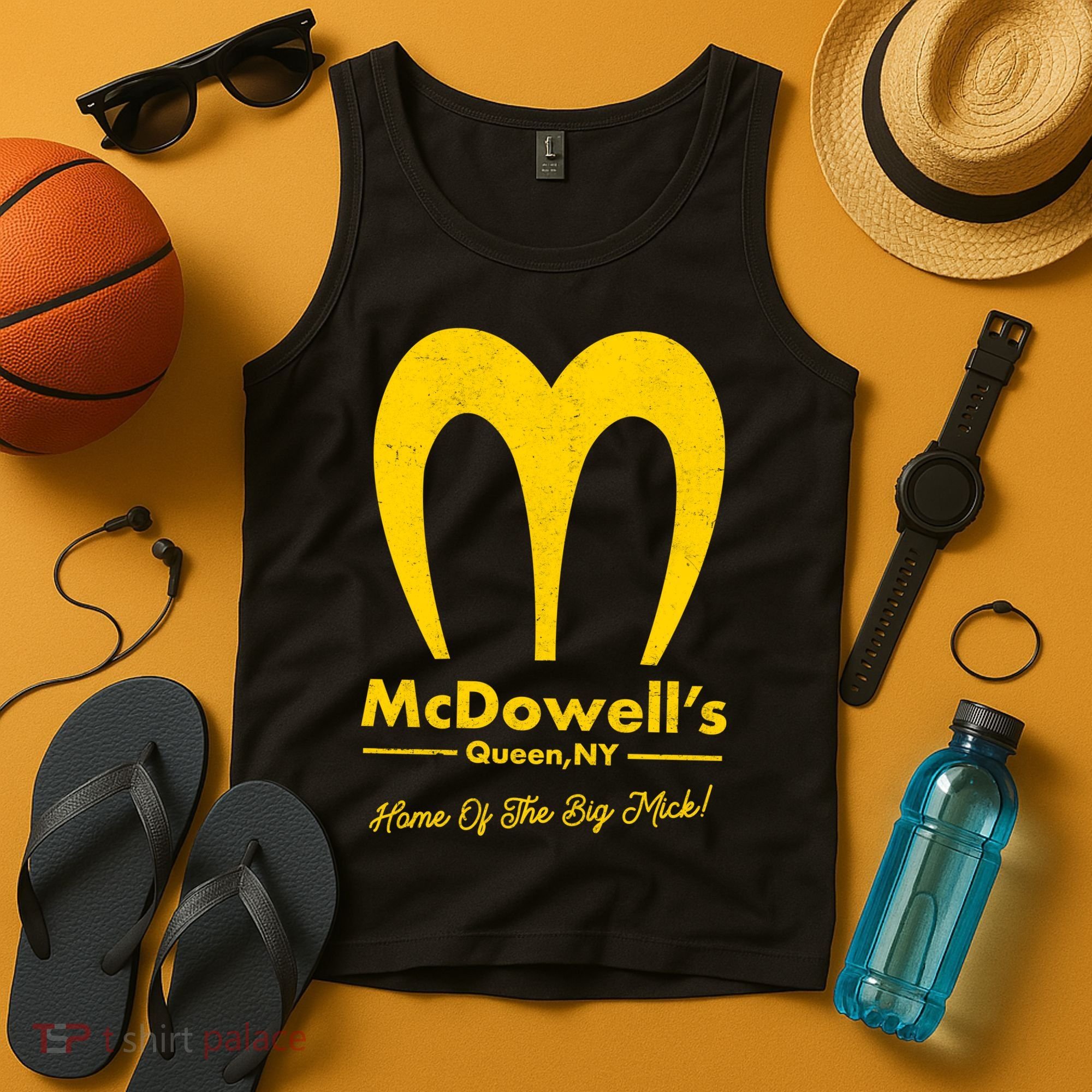 Funny McDowell's Home Of The Big Mick Tank Top