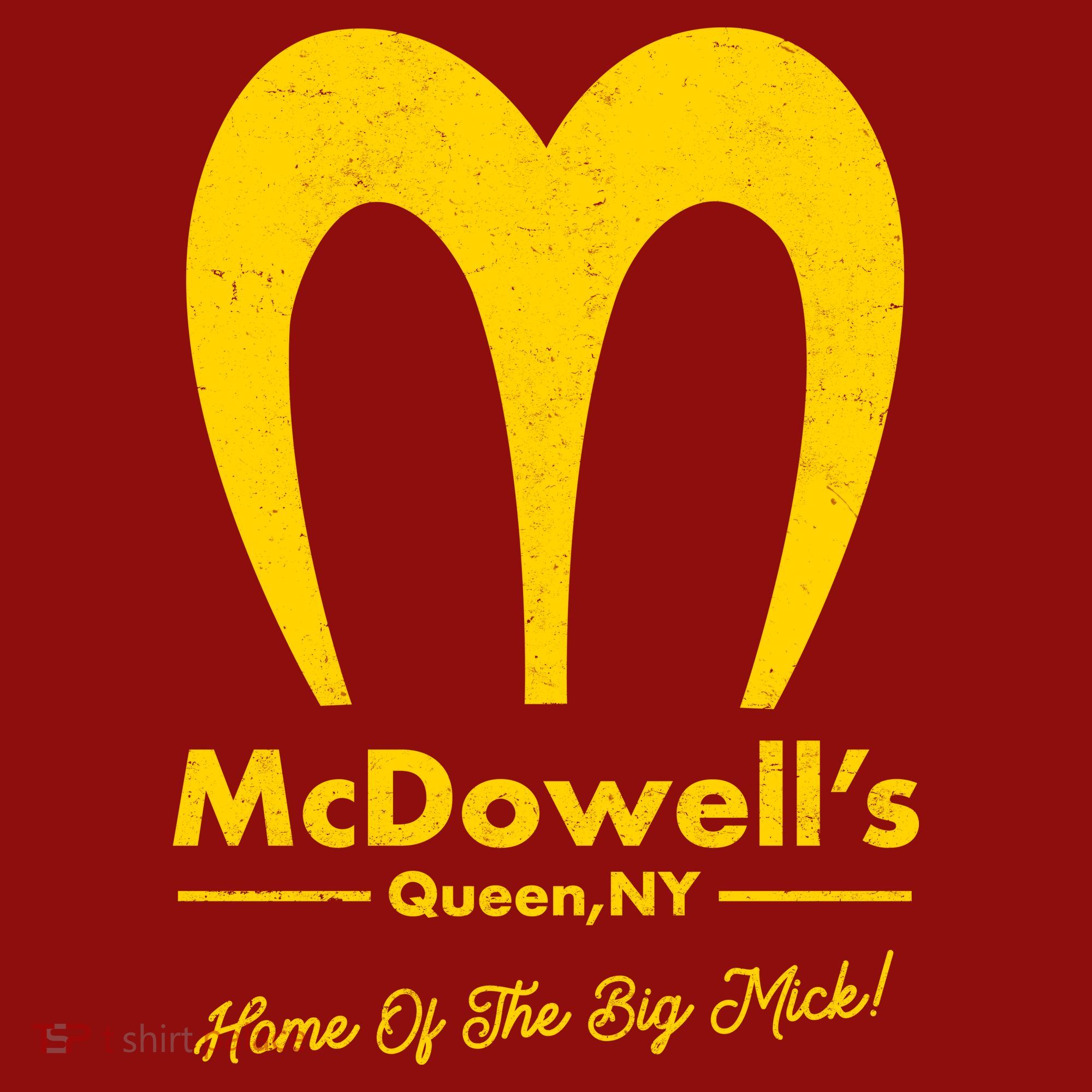 Funny McDowell's Home Of The Big Mick Long Sleeve Shirt