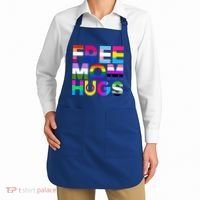 Free Mom Hugs Gift Rainbow Lgbtq Lgbt Pride Month Gift Apron thumb 2