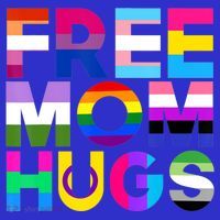 Free Mom Hugs Gift Rainbow Lgbtq Lgbt Pride Month Gift Sweatshirt thumb 3