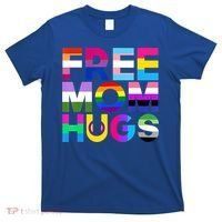 Free Mom Hugs Gift Rainbow Lgbtq Lgbt Pride Month Gift T-Shirt thumb 0
