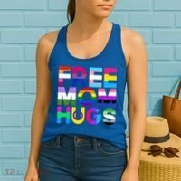 Free Mom Hugs Gift Rainbow Lgbtq Lgbt Pride Month Gift Women's Tank Top thumb 2