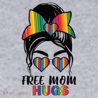 Free Mom Hugs Funny Gift Women's Sweatshirt thumb 2