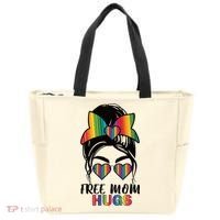 Free Mom Hugs Funny Gift Tote Bag thumb 0