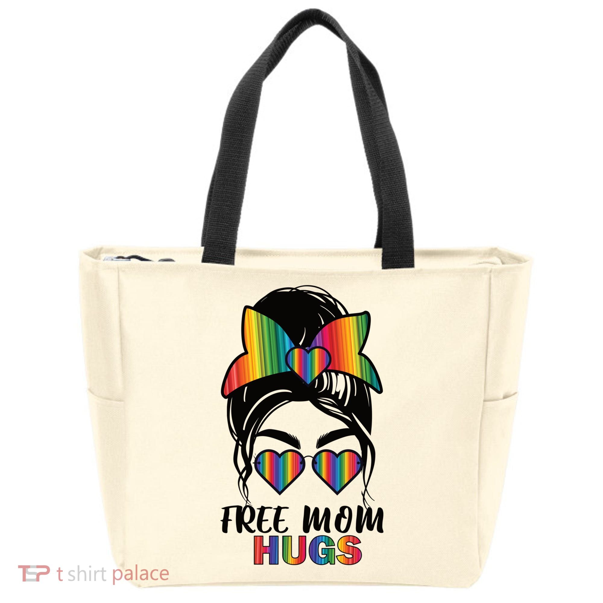 Free Mom Hugs Funny Gift Tote Bag