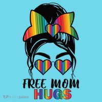 Free Mom Hugs Funny Gift Long Sleeve Shirt thumb 2