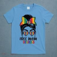 Free Mom Hugs Funny Gift T-Shirt thumb 4