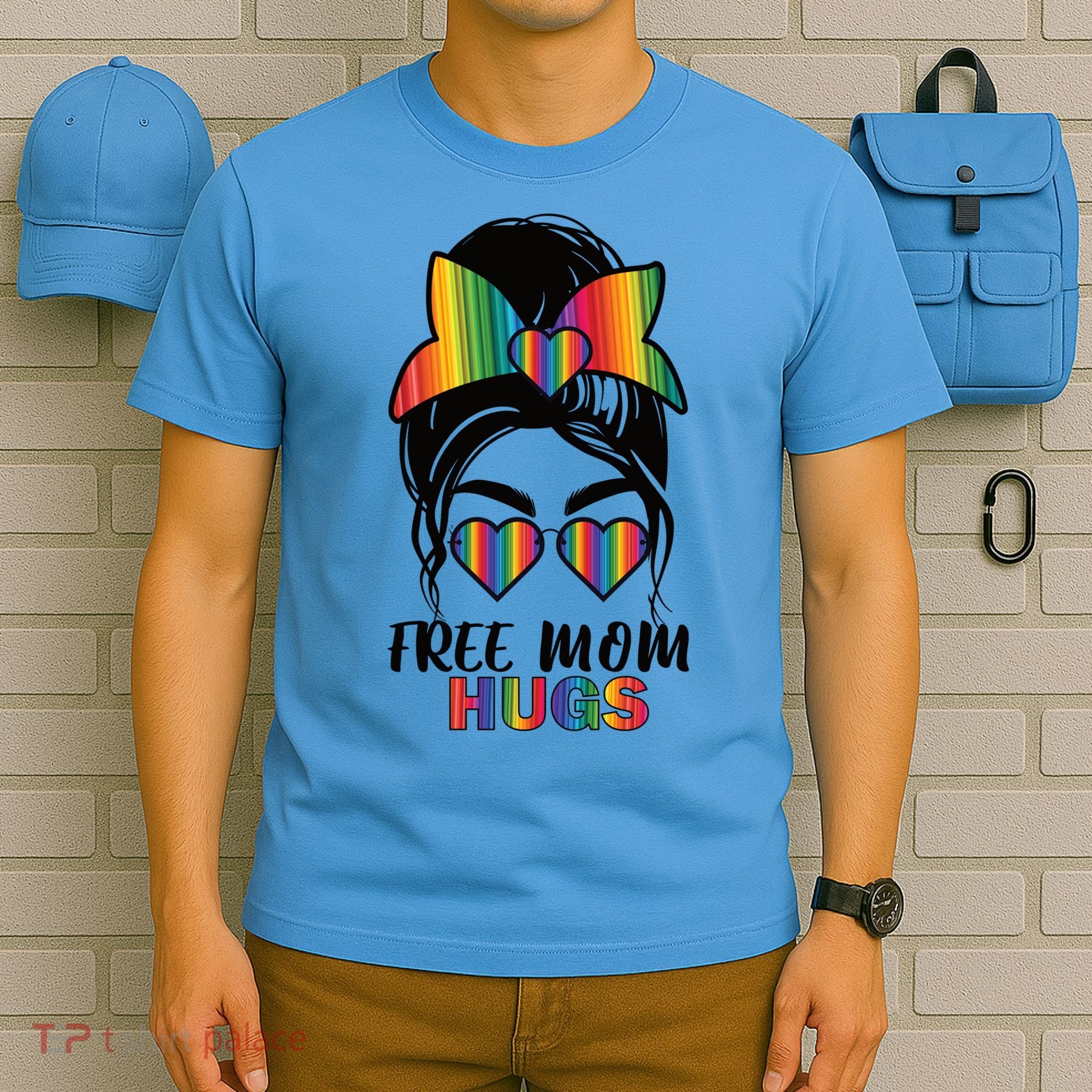 Free Mom Hugs Funny Gift T-Shirt