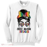 Free Mom Hugs Funny Gift Sweatshirt thumb 0