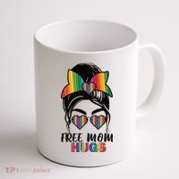 Free Mom Hugs Funny Gift Coffee Mug thumb 1