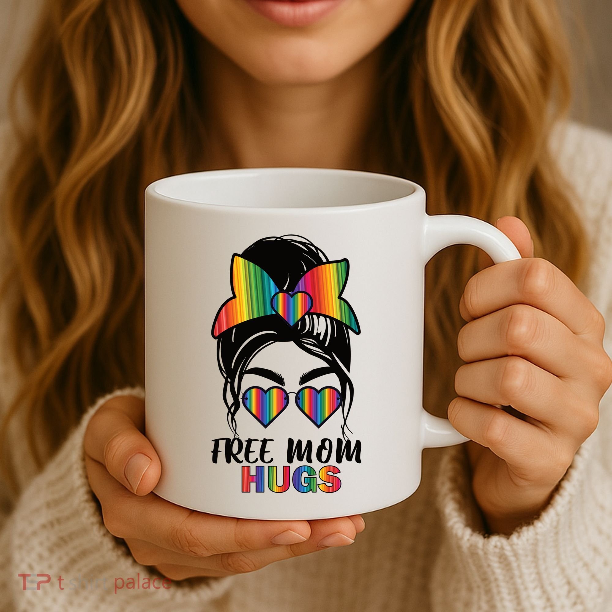 Free Mom Hugs Funny Gift Coffee Mug