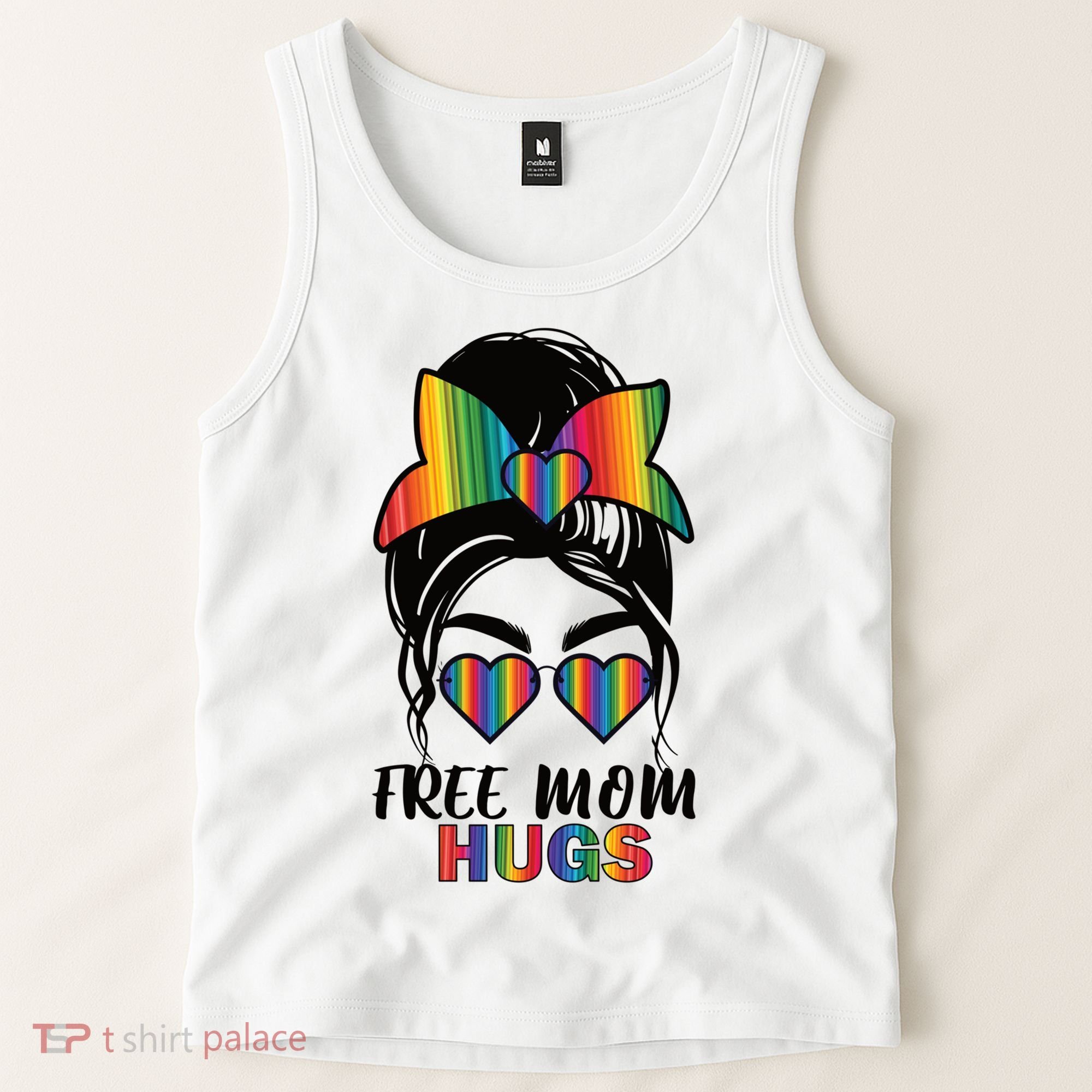 Free Mom Hugs Funny Gift Tank Top
