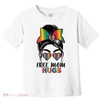 Free Mom Hugs Funny Gift Toddler T-Shirt thumb 0
