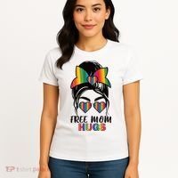 Free Mom Hugs Funny Gift Women's T-Shirt thumb 4