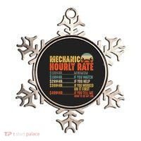 Funny Mechanic Hourly Rate Gift Labor Rates Ornament thumb 0