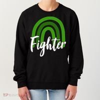 Fighter Mental Health Awareness Rainbow Women's Sweatshirt thumb 0
