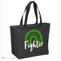 Fighter Mental Health Awareness Rainbow Tote Bag thumb 2