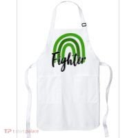 Fighter Mental Health Awareness Rainbow Apron thumb 0