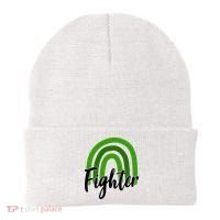 Fighter Mental Health Awareness Rainbow Beanie thumb 0