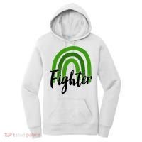 Fighter Mental Health Awareness Rainbow Women's Hoodie thumb 0