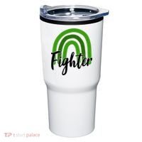 Fighter Mental Health Awareness Rainbow Tumbler thumb 0