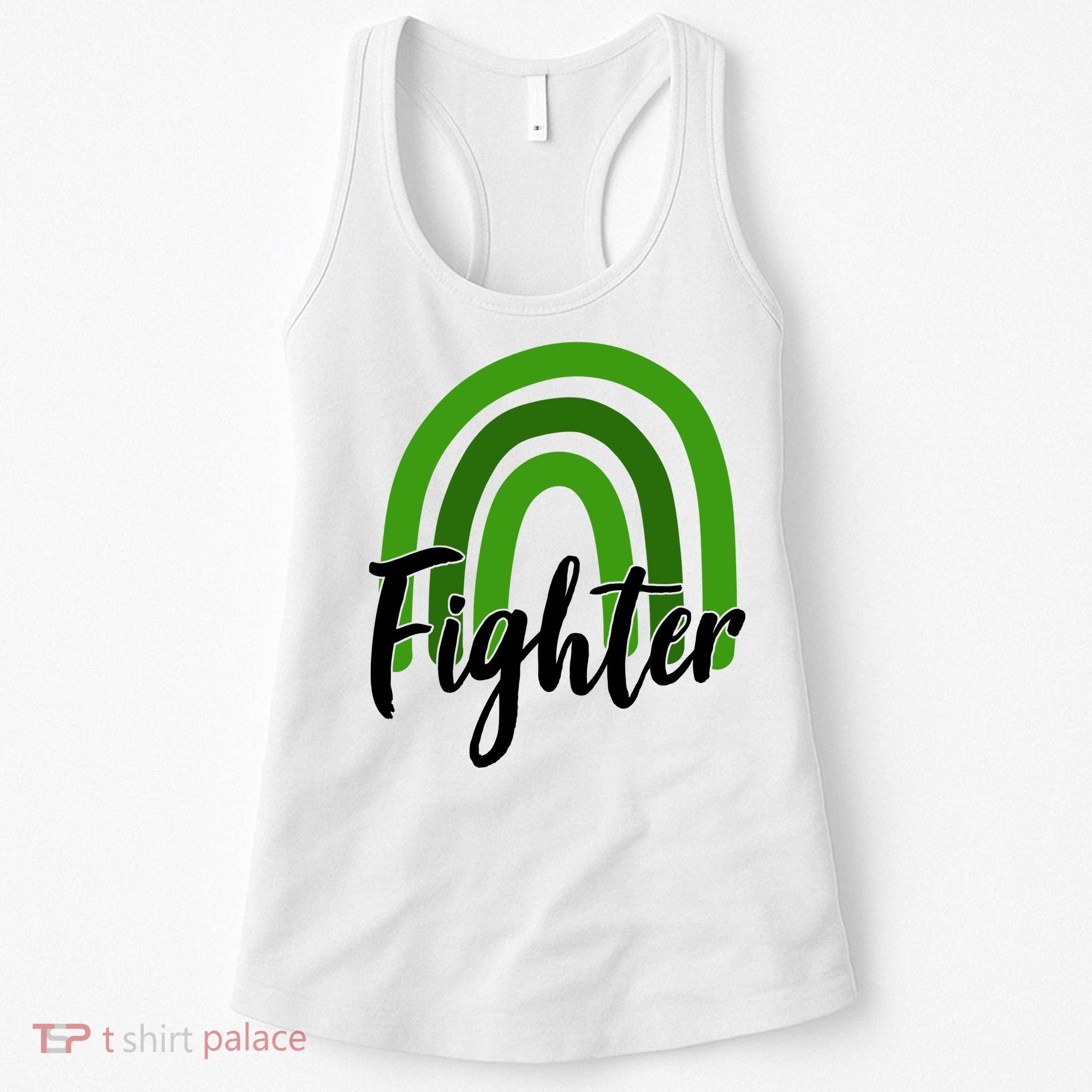 Fighter Mental Health Awareness Rainbow Women's Tank Top