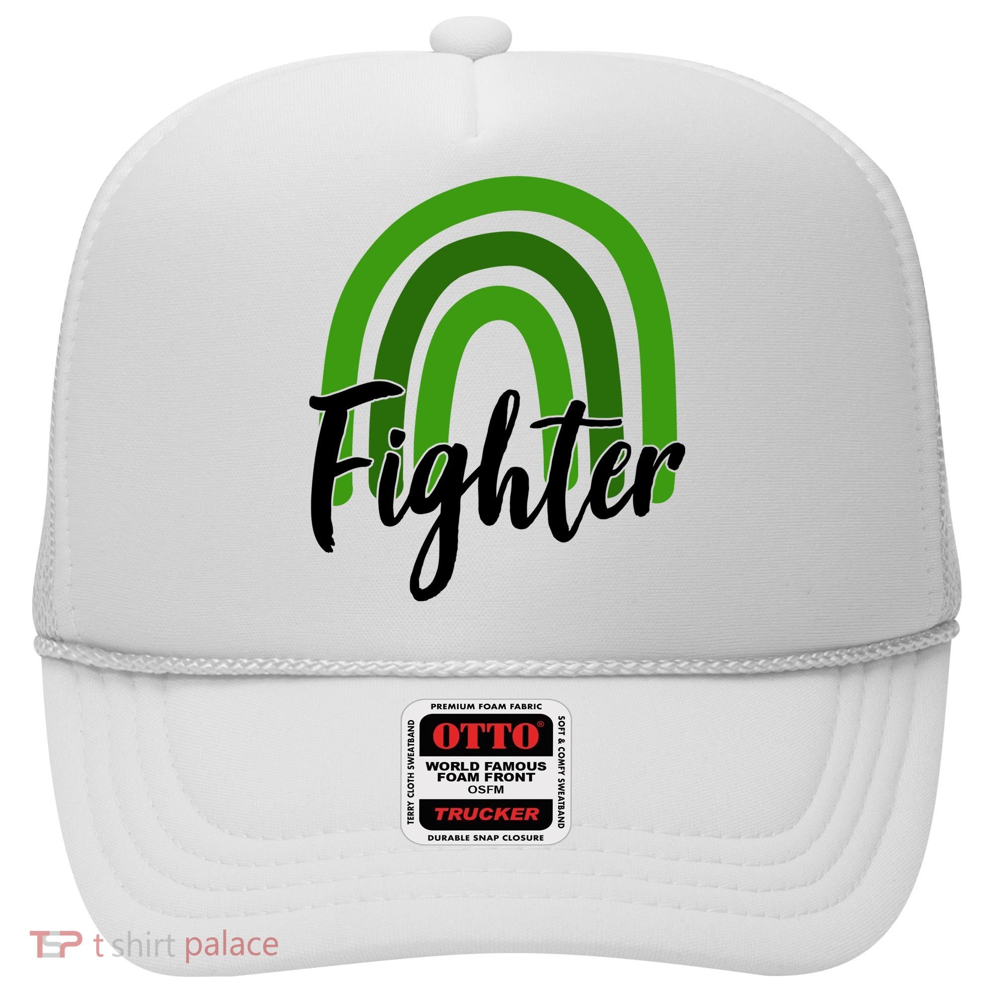 Fighter Mental Health Awareness Rainbow Hat