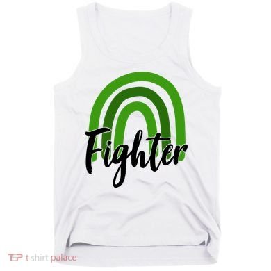 Fighter Mental Health Awareness Rainbow Tank Top