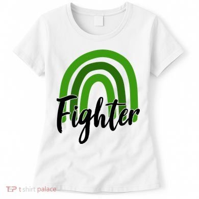 Fighter Mental Health Awareness Rainbow Women's T-Shirt