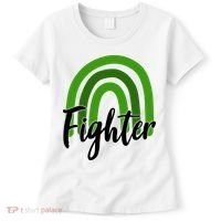 Fighter Mental Health Awareness Rainbow Women's T-Shirt thumb 0