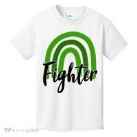 Fighter Mental Health Awareness Rainbow Kids T-Shirt thumb 0