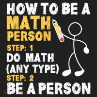 Funny Math How To Be A Math Person Hat thumb 2